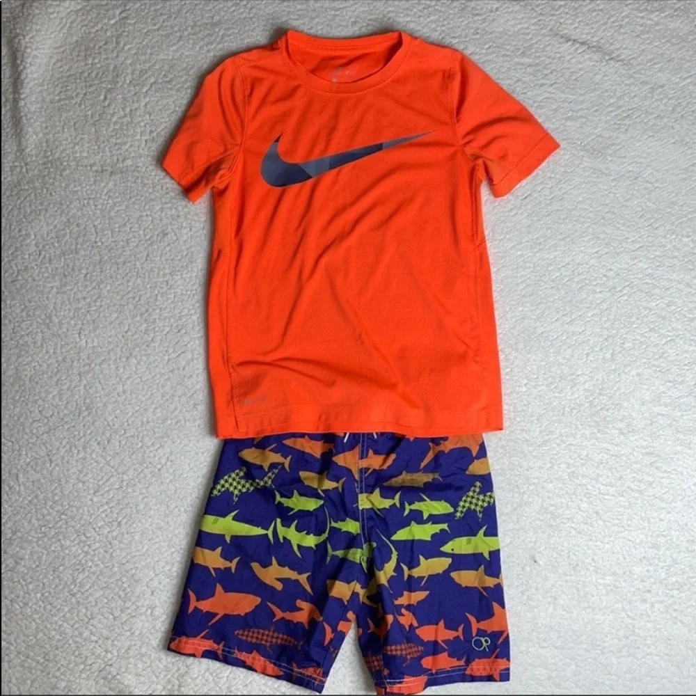 Swim Kids OP & Nike Swim Beach Pool Set Shark - Picture 9 of 9